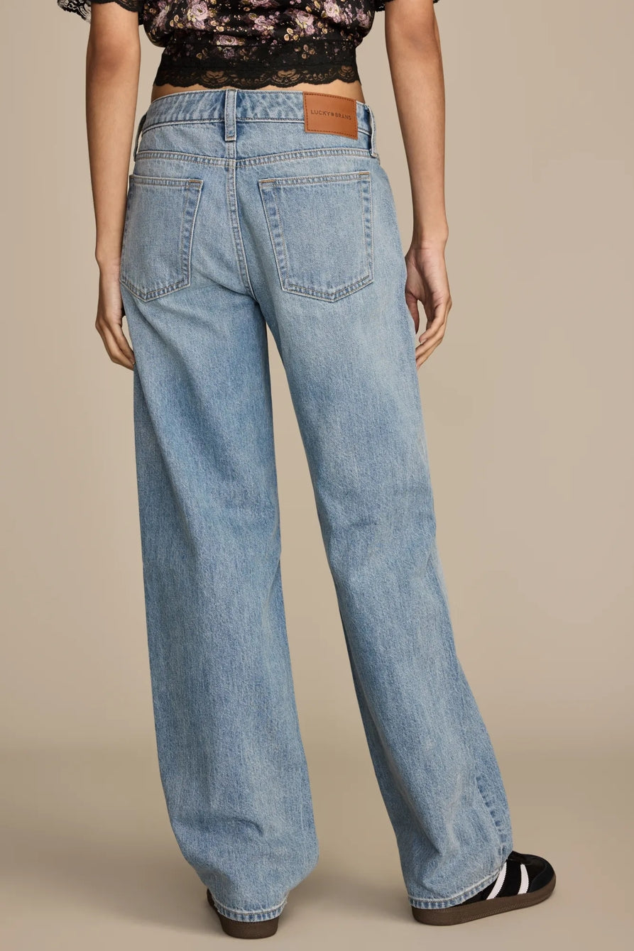 [162997-430] WOMENS LUCKY BRAND THE BAGGY ANKLE LENGTH - TOP NOTCH WASH – product view 3