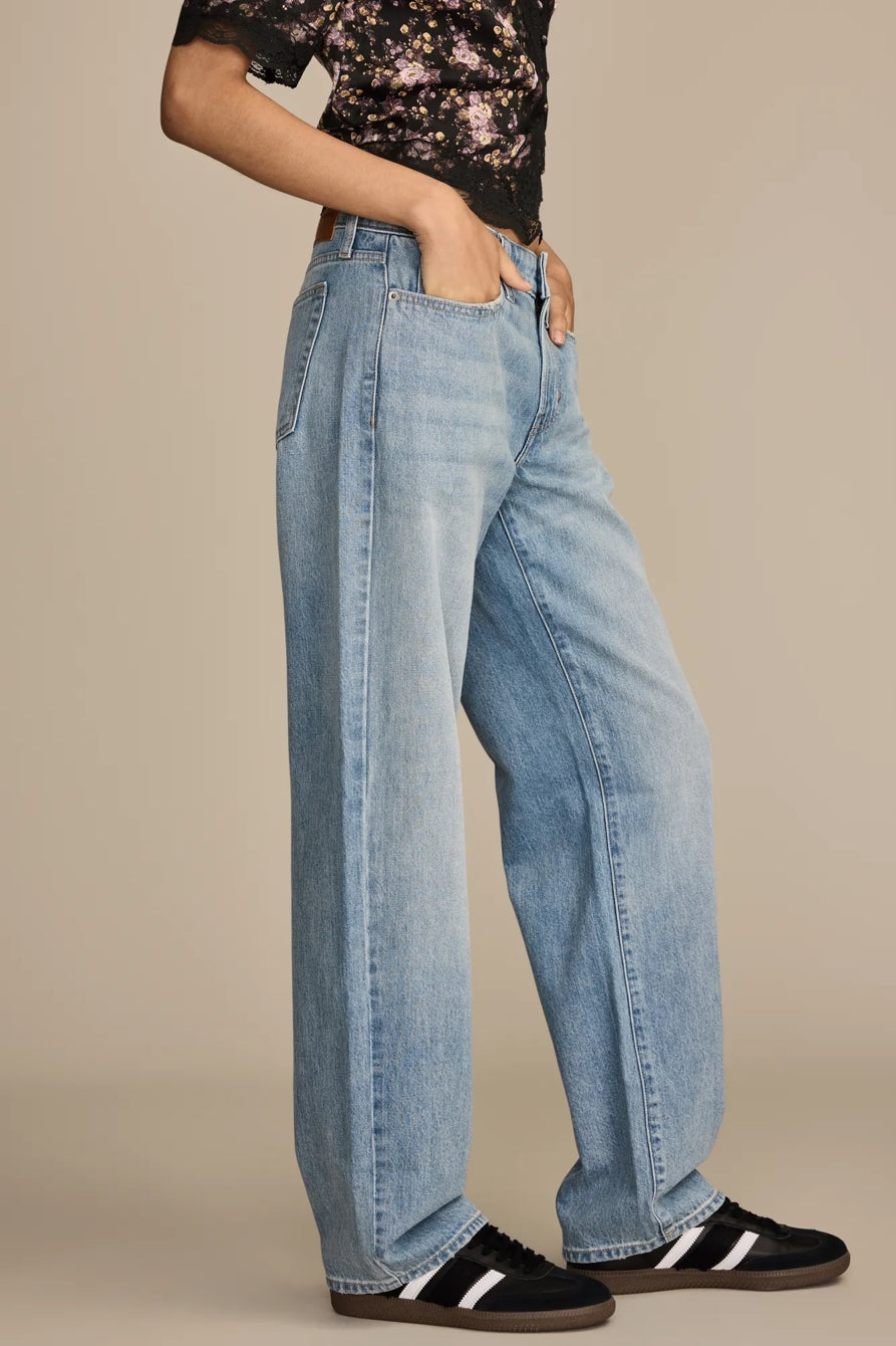 [162997-430] WOMENS LUCKY BRAND THE BAGGY ANKLE LENGTH - TOP NOTCH WASH – product view 5