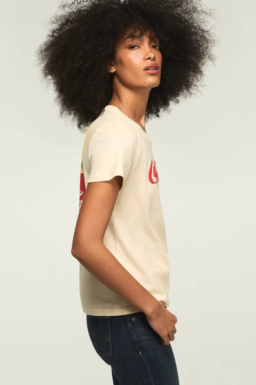 [163130-110] WOMENS LUCKY BRAND COCA COLA BRIGHTEN YOUR DAY CLASSIC CREW – product view 4