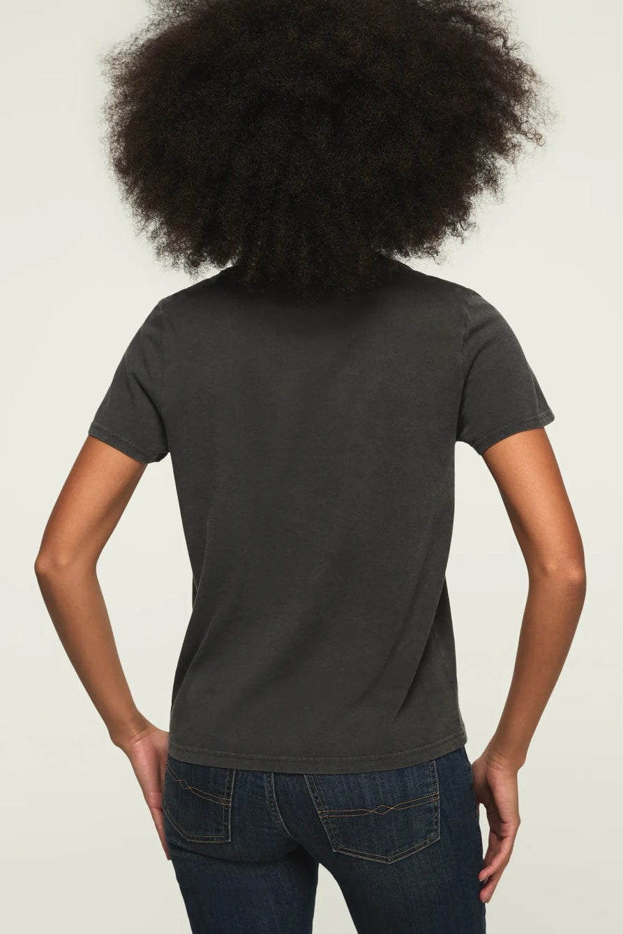 [163144-001] WOMENS LUCKY BRAND ROLLING STONES CLOVER LIPS CLASSIC CREW – product view 3