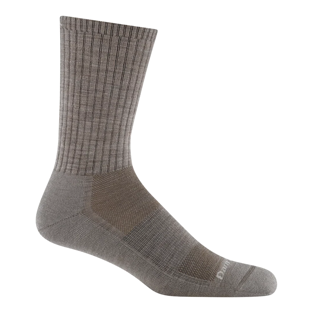 Darn Tough The Standard Crew Lightweight Cushion Lifestyle Mens Socks — Rye