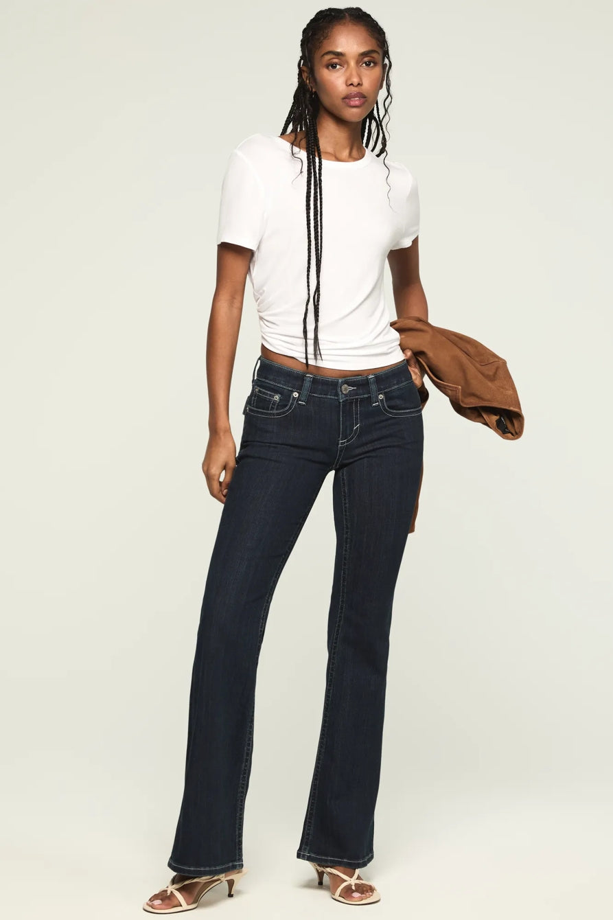 [167254-410] WOMENS LUCKY BRAND LOW RISE FLARE - LATE AT NIGHT WASH – product view 3