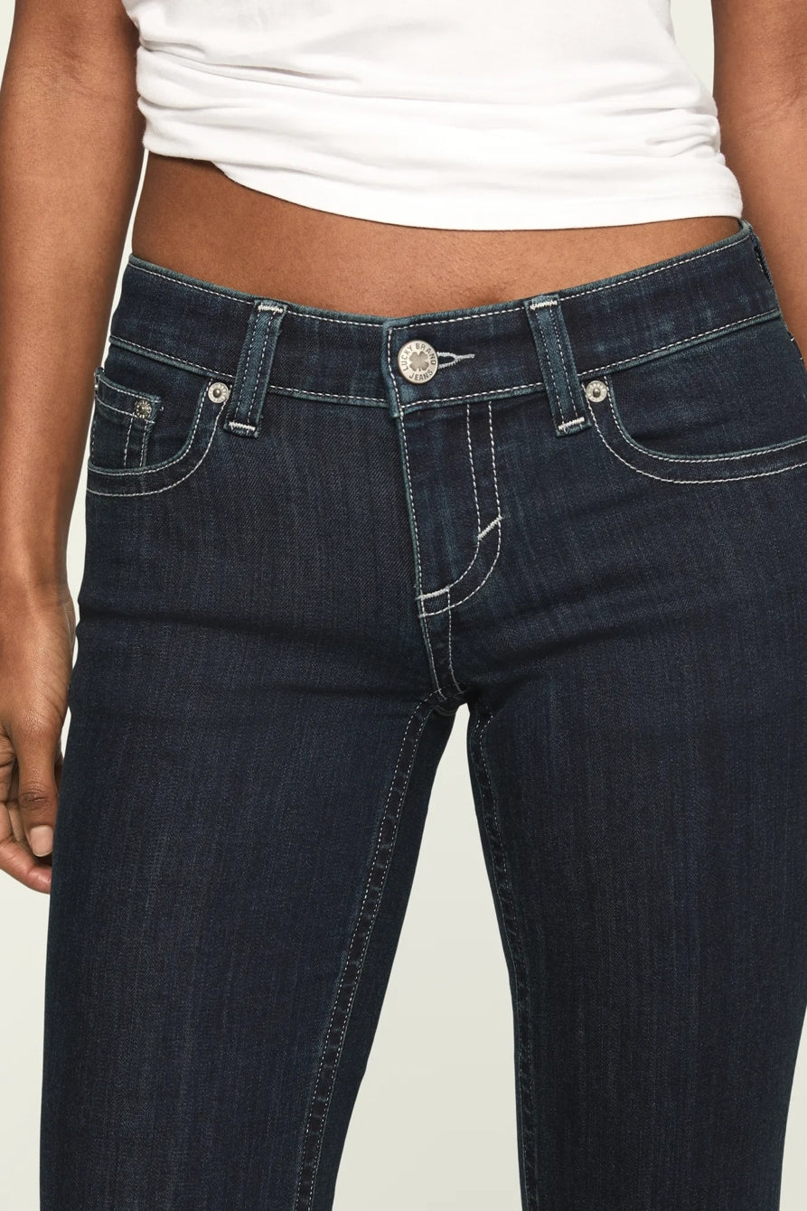 [167254-410] WOMENS LUCKY BRAND LOW RISE FLARE - LATE AT NIGHT WASH – product view 6