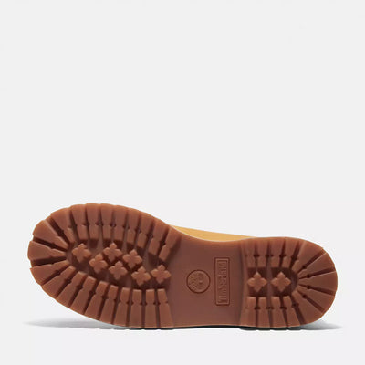 Timberland 6-Inch Premium Waterproof Big Kids' (GS) Boots — Wheat Nubuck (12909W)