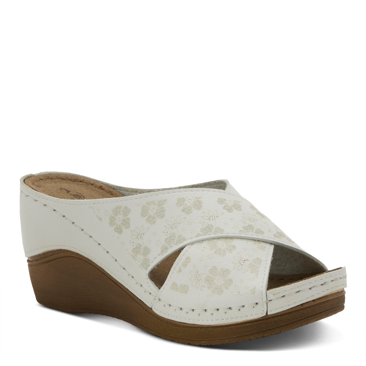 Flexus Mayya Comfort Sandal - 170610 — WHITE / EU 36 / US 5.5-6