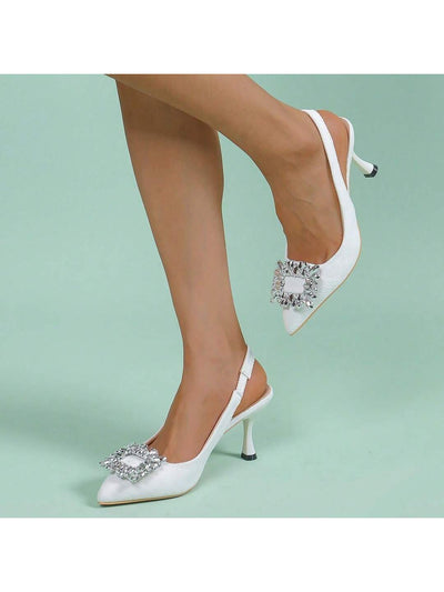Abigail | White Suede