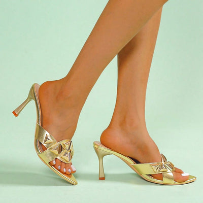 Aaliyah | Metallic Gold