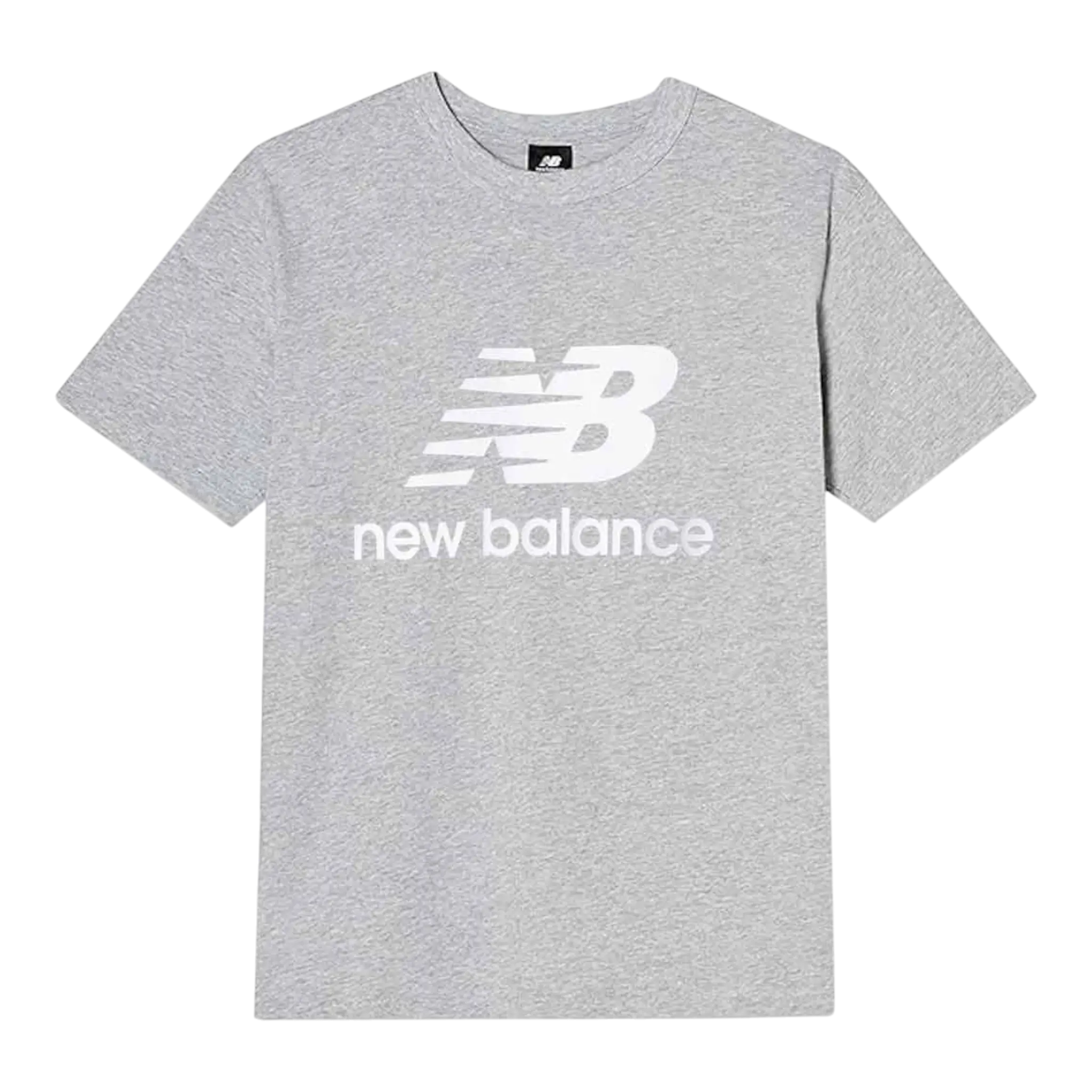 New Balance Sport Essentials Logo Men T-Shirt Athletic Grey