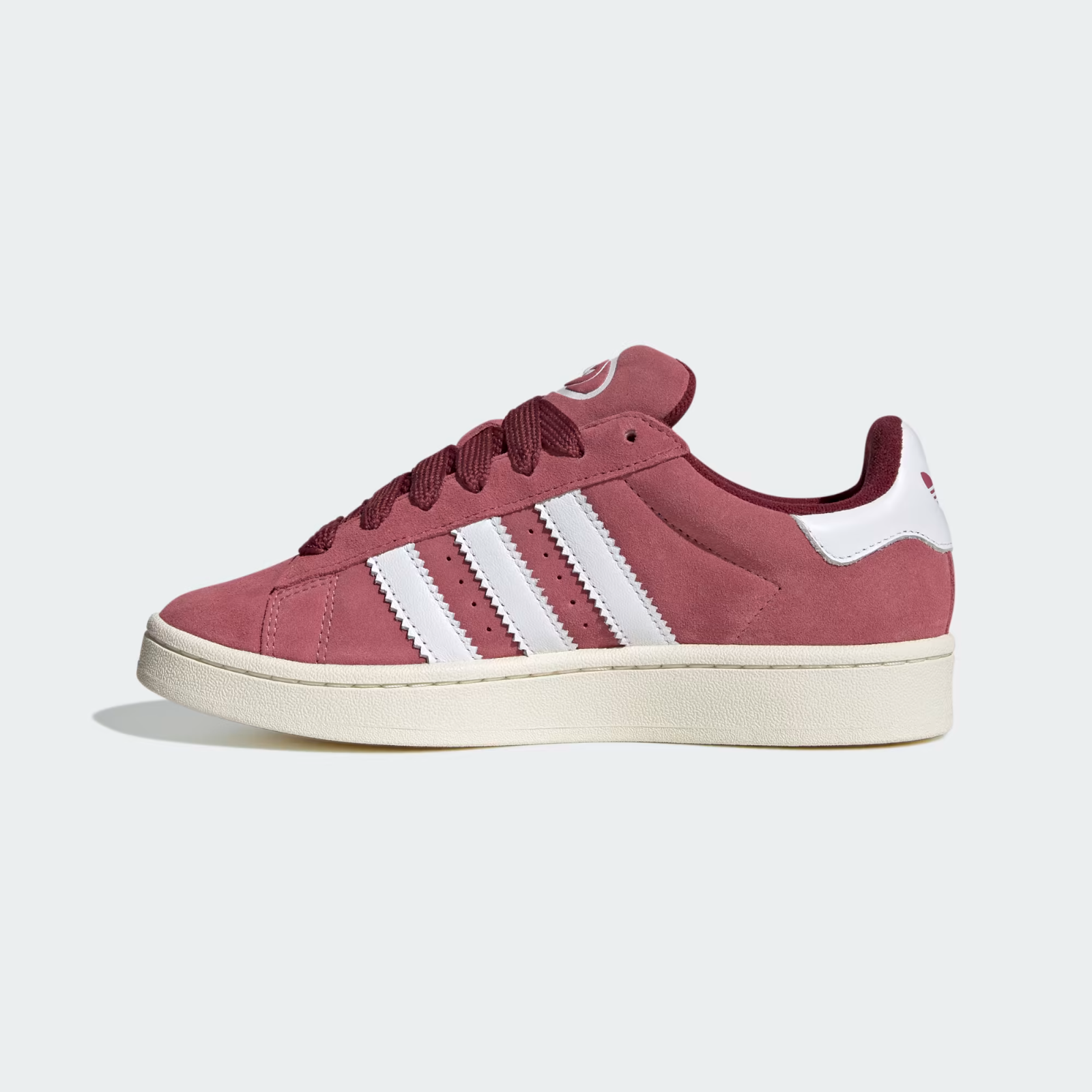 adidas Campus 00s Strata Striped Women's Sneakers — Pink Suede