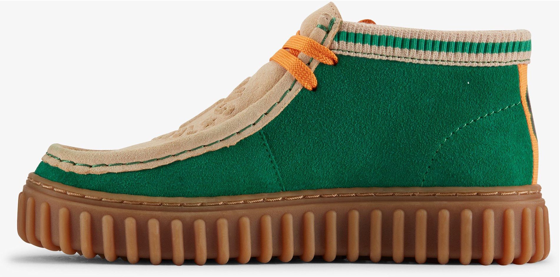 Clarks Originals Torhill HI Stranger Things Limited Edition Men's Green Combi Suede