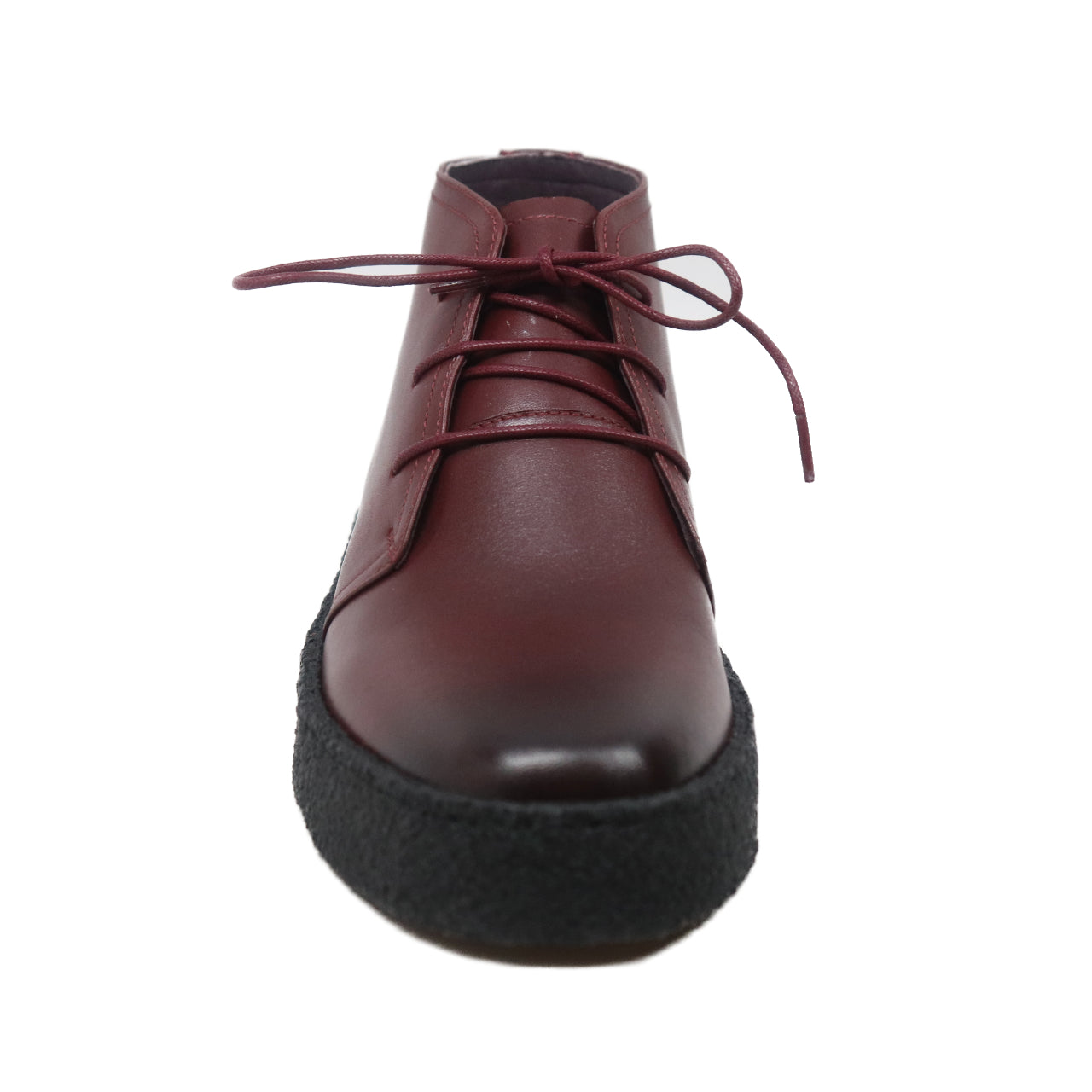 British Walkers Playboy Original Men's High Top Black Leather Shoes with Gummy Soles view 42