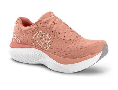 Topo Atmos W069 Women's Sneakers — Dusty Rose/White Running