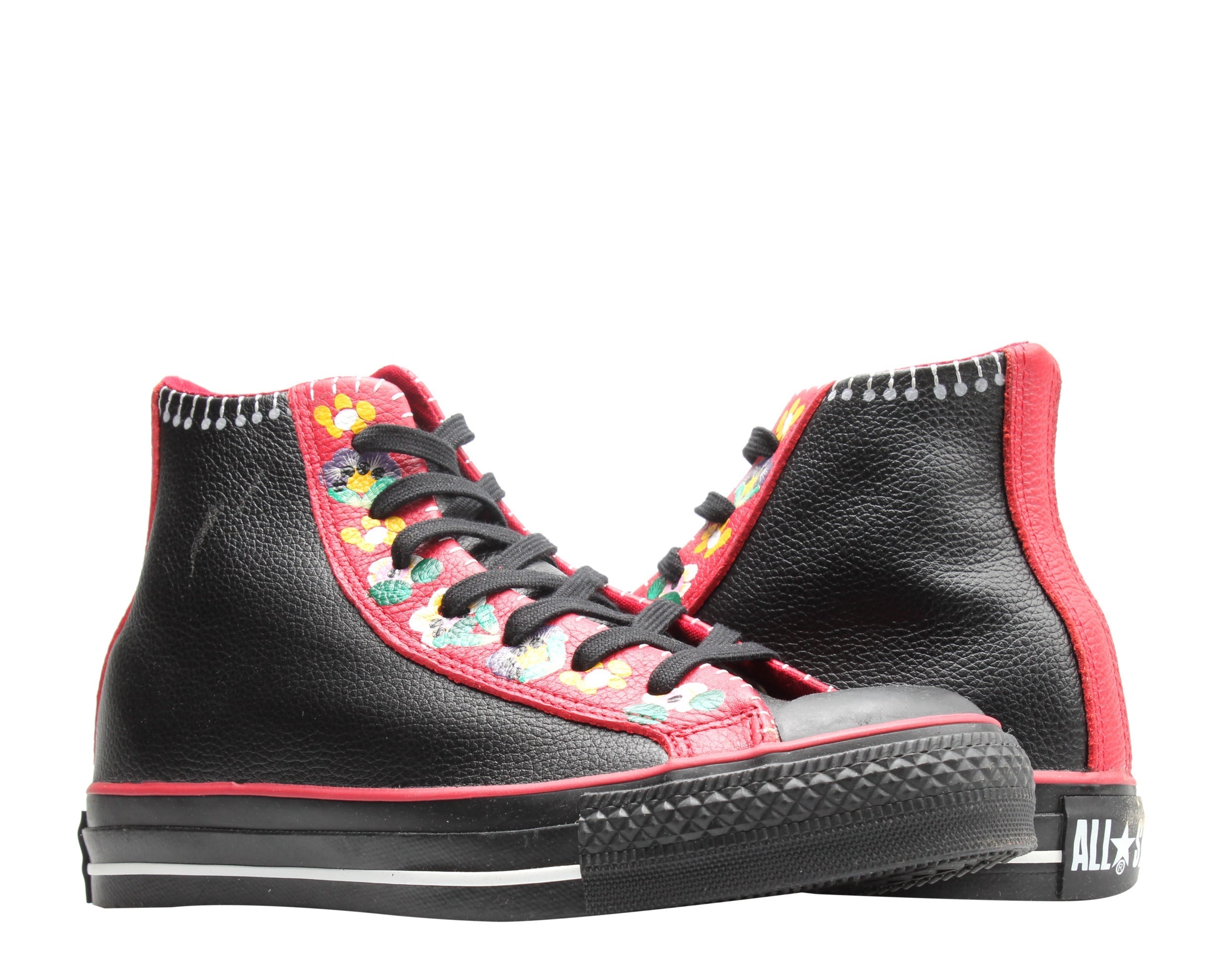 Converse Chuck Taylor All Star Matryoshka Hi Sneakers — Black/Red