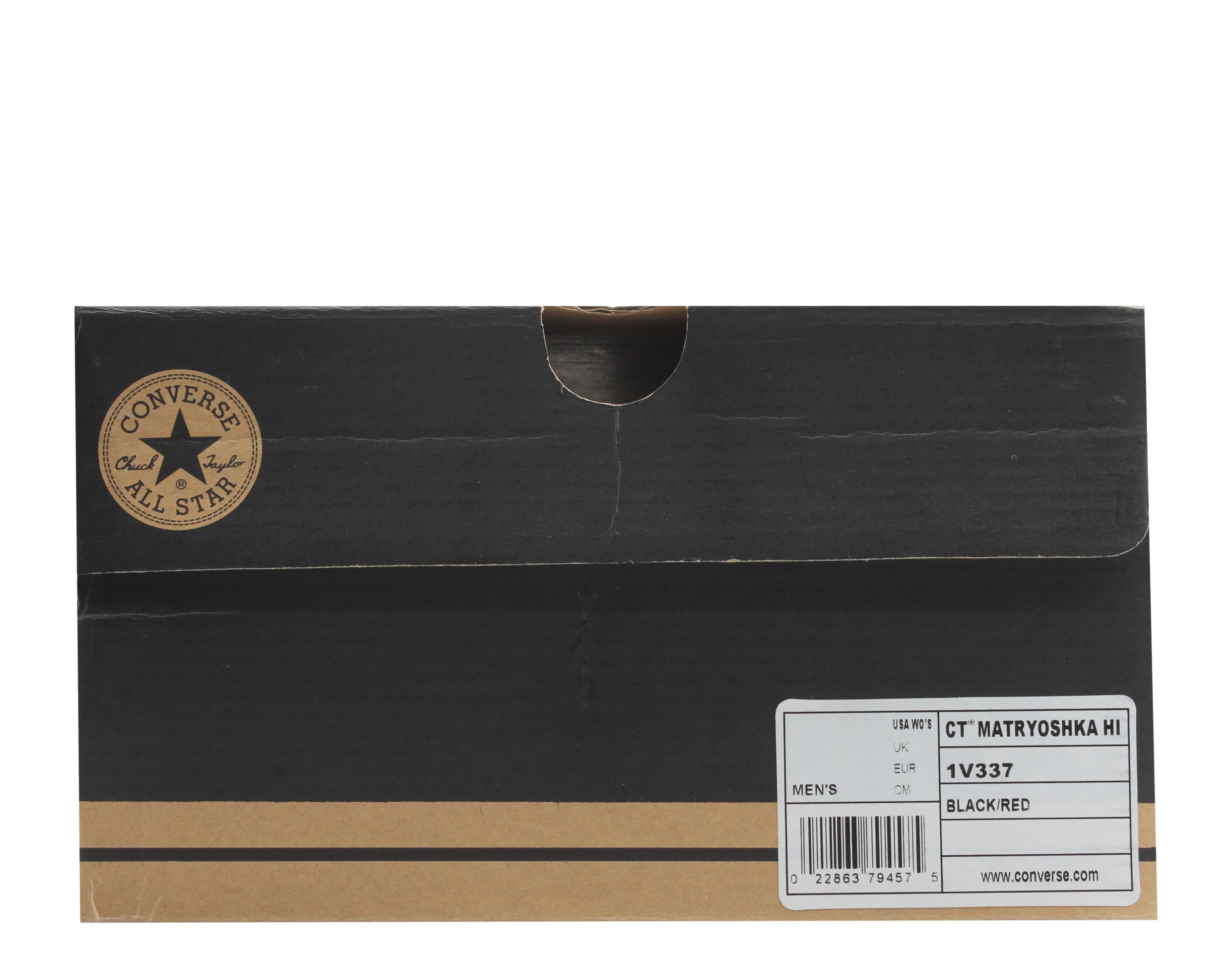 Converse Chuck Taylor All Star Matryoshka Hi Sneakers — Black/Red