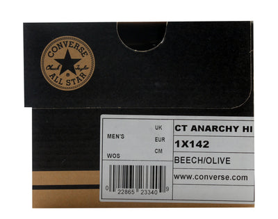 Converse Chuck Taylor All Star Anarchy Beech Hi Sneakers — Olive
