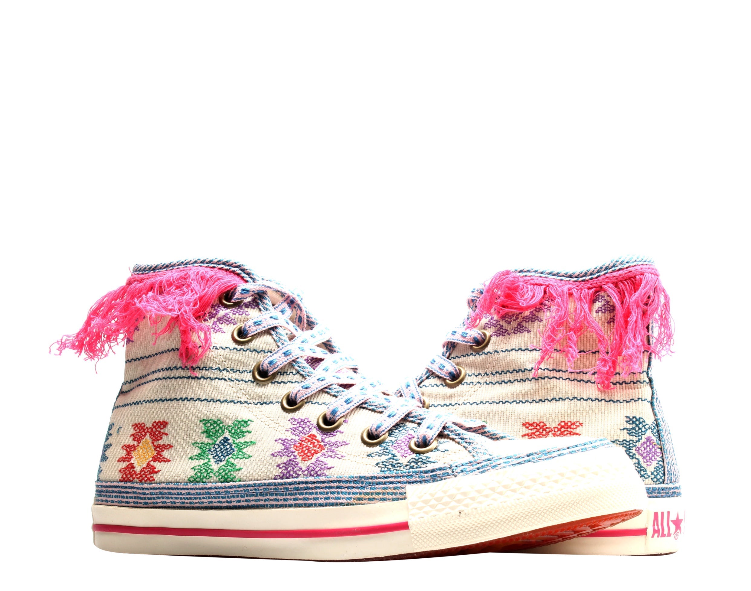 Converse Chuck Taylor All Star Pinotepa Hi Sneakers — Parchment/Multi