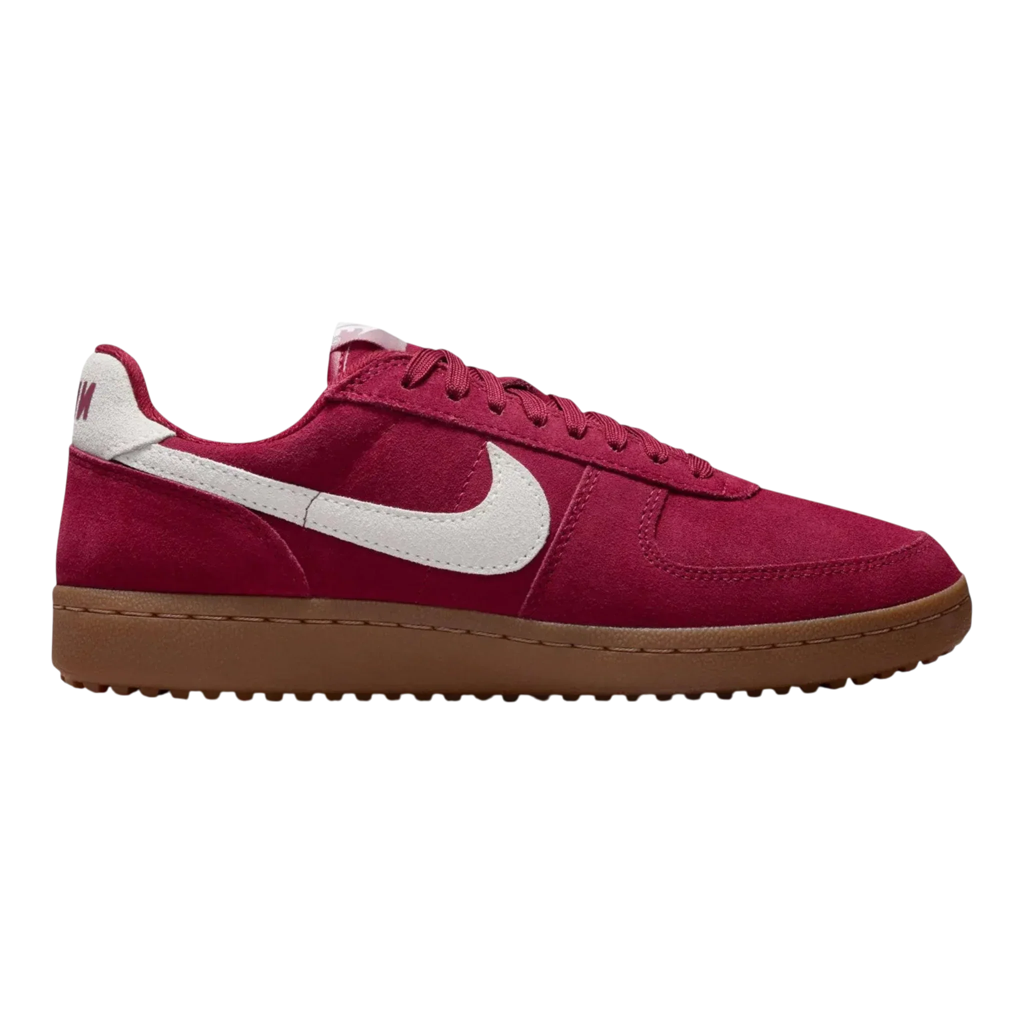 Nike Field General Women's Sneakers — Team Red Suede Low-Top