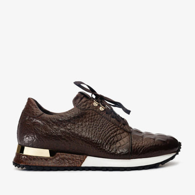 The Bomba Brown Leather Men Sneaker