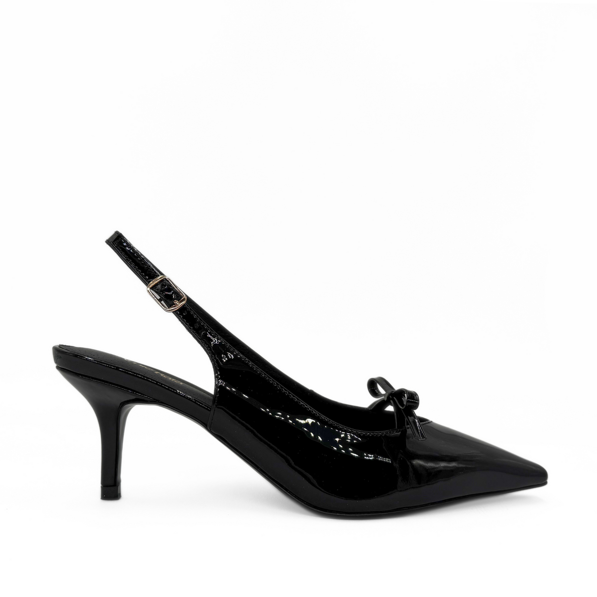 Georgia Pointy Toe Bow Heels