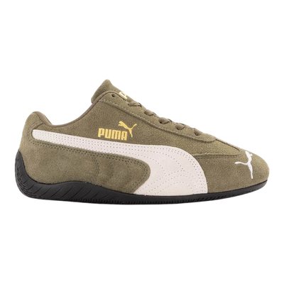 PUMA Speedcat OG Men's Sneakers — Loden Green/White Suede Low-Top – product view 1