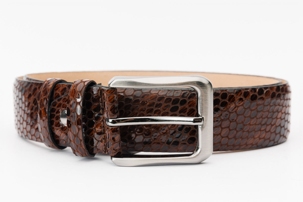 Vinci Leather The King Tan Leather Belt – product view 5