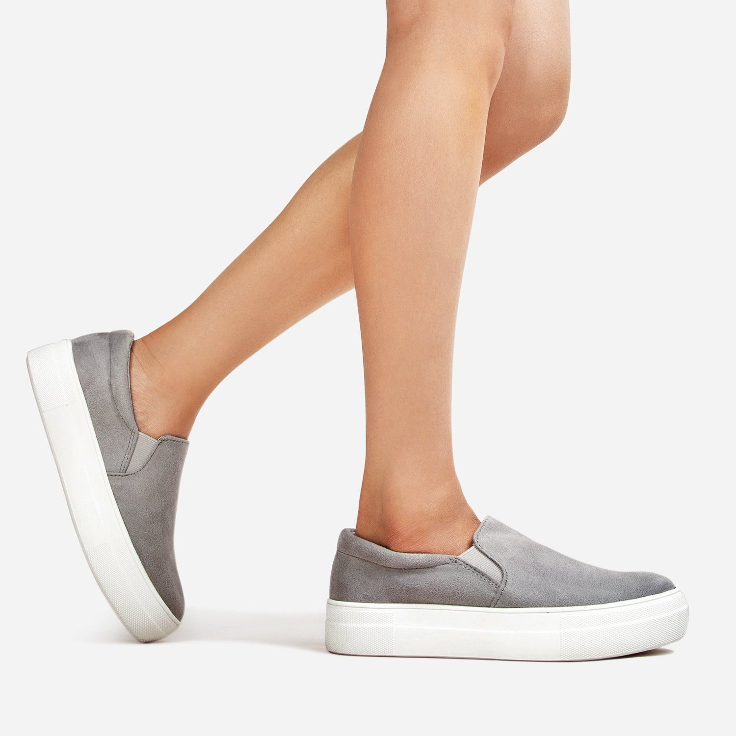Luna | Grey Suede