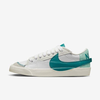 Nike Blazer Low '77 Jumbo Women's Sneakers — Summit White Leather Low-Top