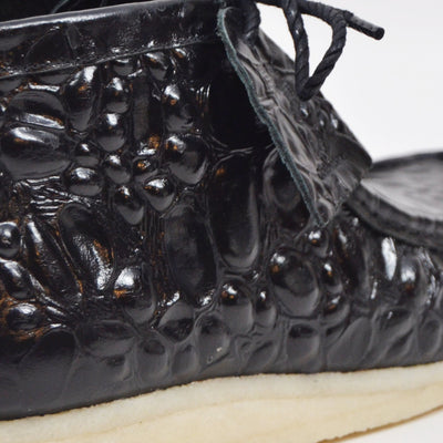 British Walkers Walker Men's Limited Edition Croc Leather Casual Shoes with Crepe Sole view 36