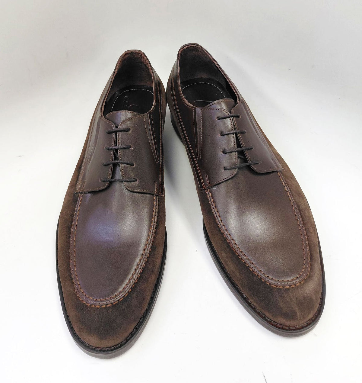 C&E Fashions  C Collection Leather Oxford - Brown – product view 2