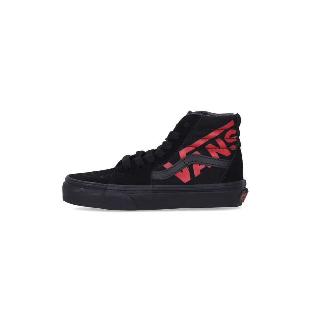 Vans SK8 Hi Kids' Sneakers — Black/Red High-Top