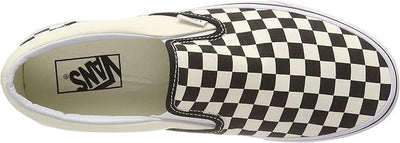 Vans Classic VEYEBWW Check Men's Sneakers — White/Black