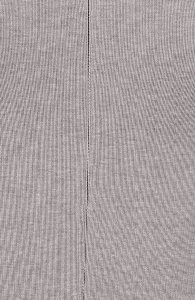 Alo Yoga Romper Rib 1 2 Zip Long Sleeve One Piece Women's Sneakers — Gray/Heather