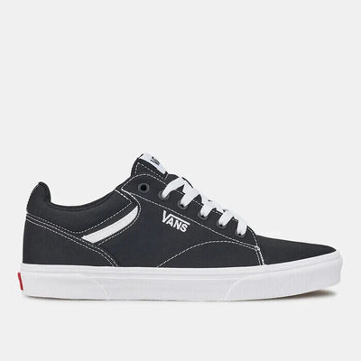 Vans Seldan Men's Sneakers — Black/White Canvas
