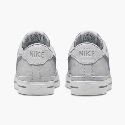 Nike Court Legacy Men's Sneakers — Smoke Grey Leather Low-Top