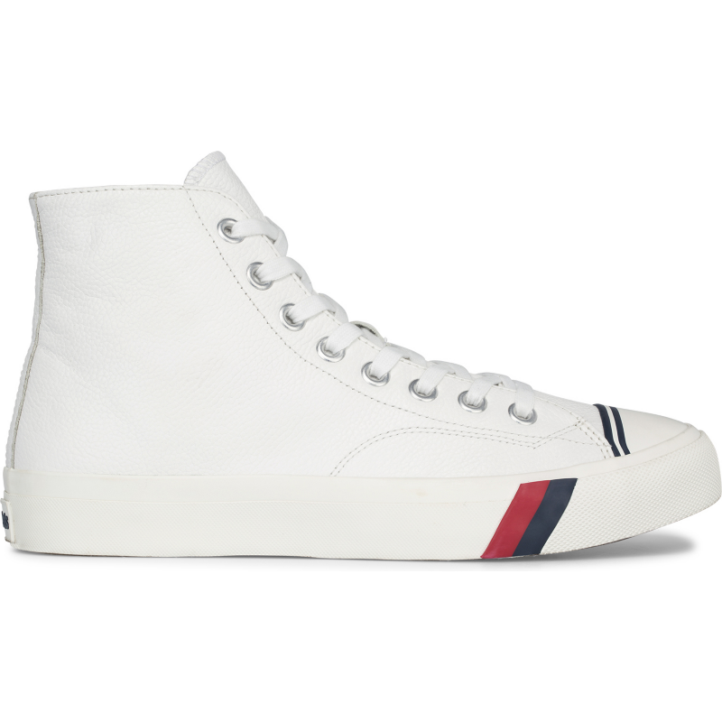 Pro-Keds Hi OG Sneakers — Royal/White Leather