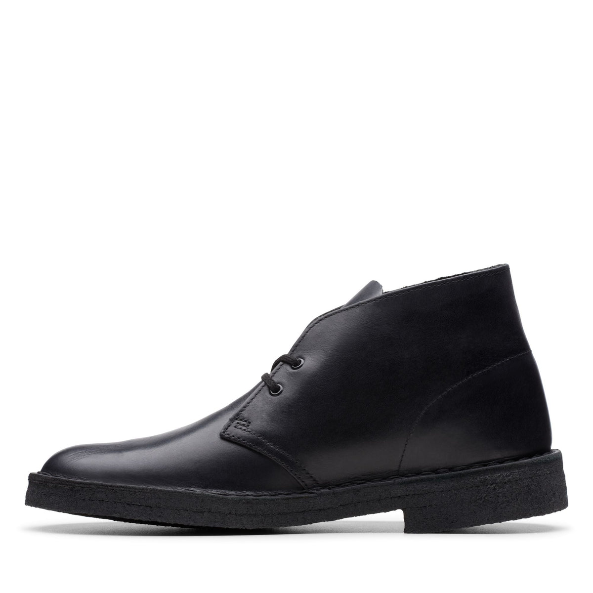 Clarks Originals Desert Boot - Polished Black Men's Polished Black 26144225 — detail view