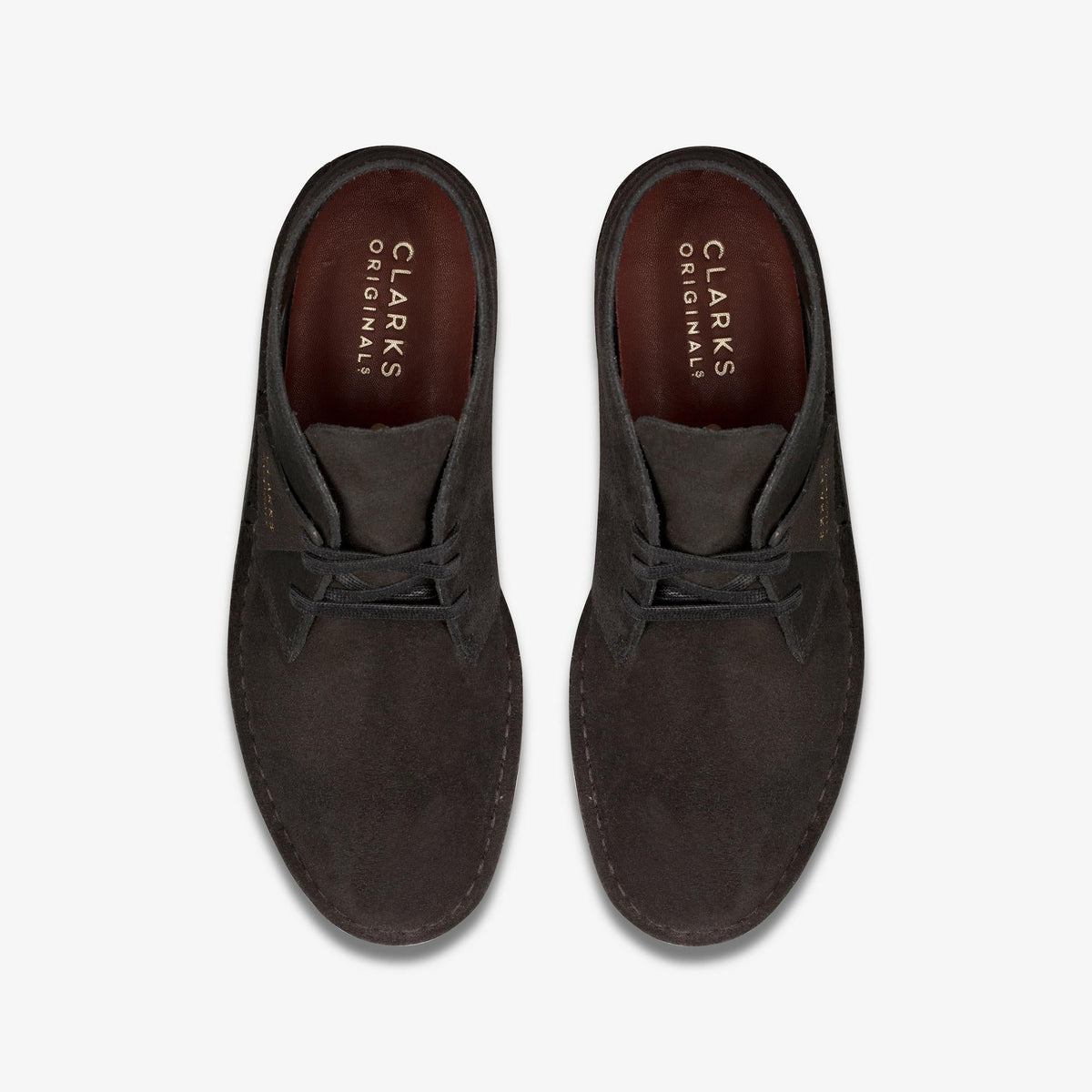 Clarks Originals Desert Coal Men's Black Suede 26154809 - additional view 6