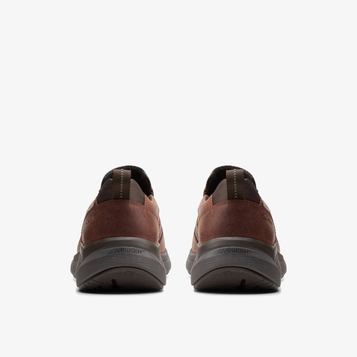 Clarks Wave 2.0 Edge Men's Brown Oily Nubuck 26155109 — detail view