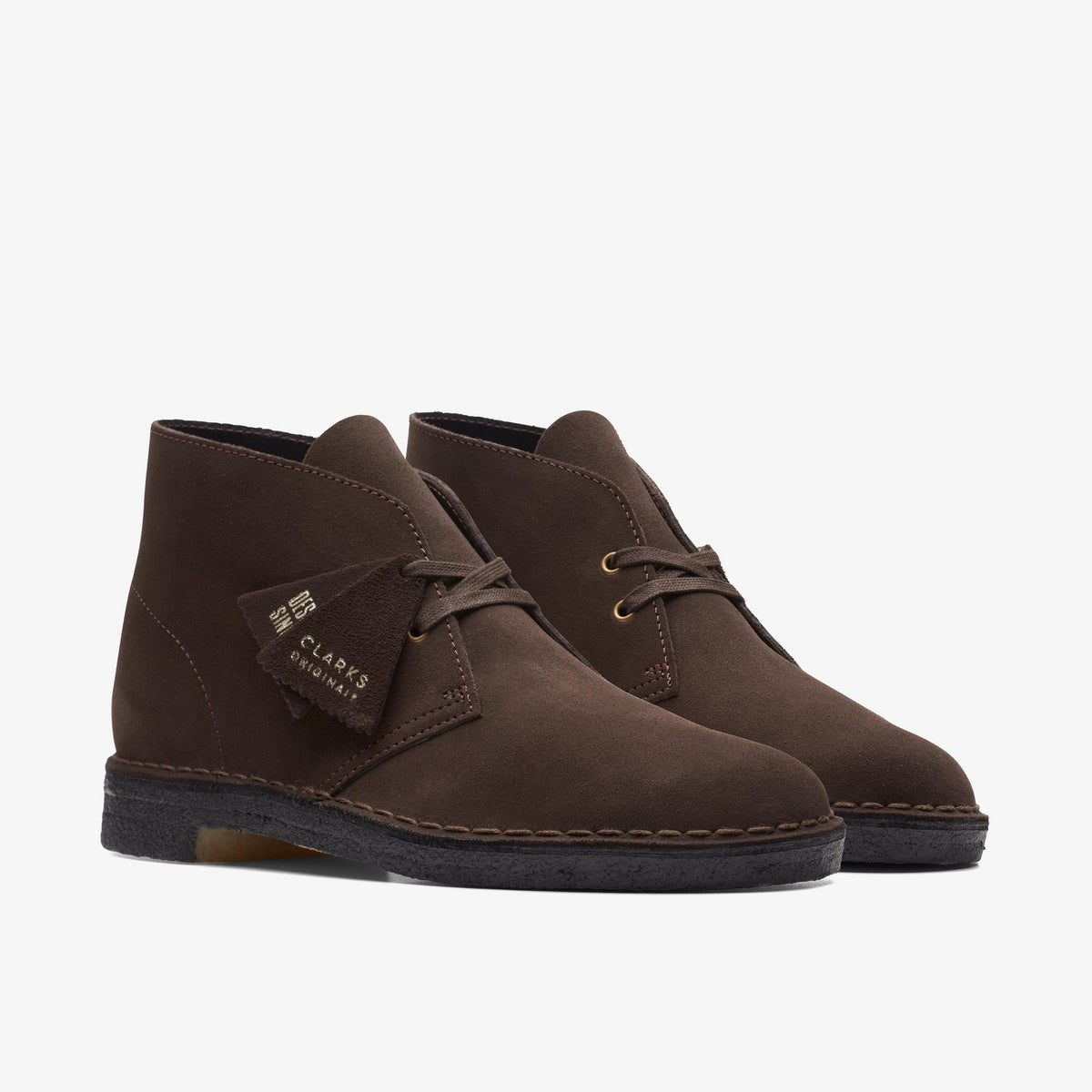 Clarks Originals Desert Boot Men's Brown Suede 26155485 — sole view
