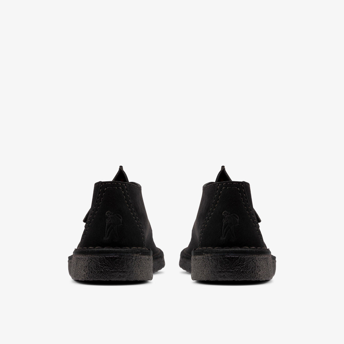 Clarks Originals Desert Trek Men's Black Suede 26155486 — detail view