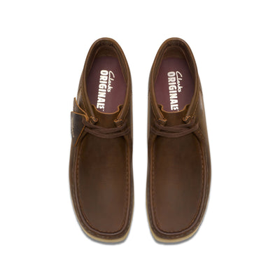 [26155513] MENS CLARKS WALLABEE BOOT - BEESWAX