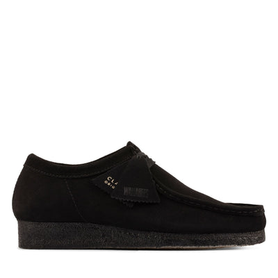 Clarks Originals Wallabee Low Men's Black Suede 26155519