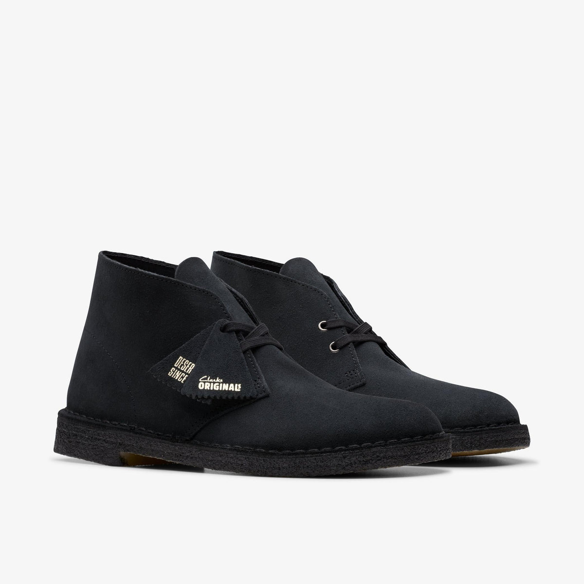 Clarks Originals Desert Boot Men's Navy Suede 26155571 — sole view