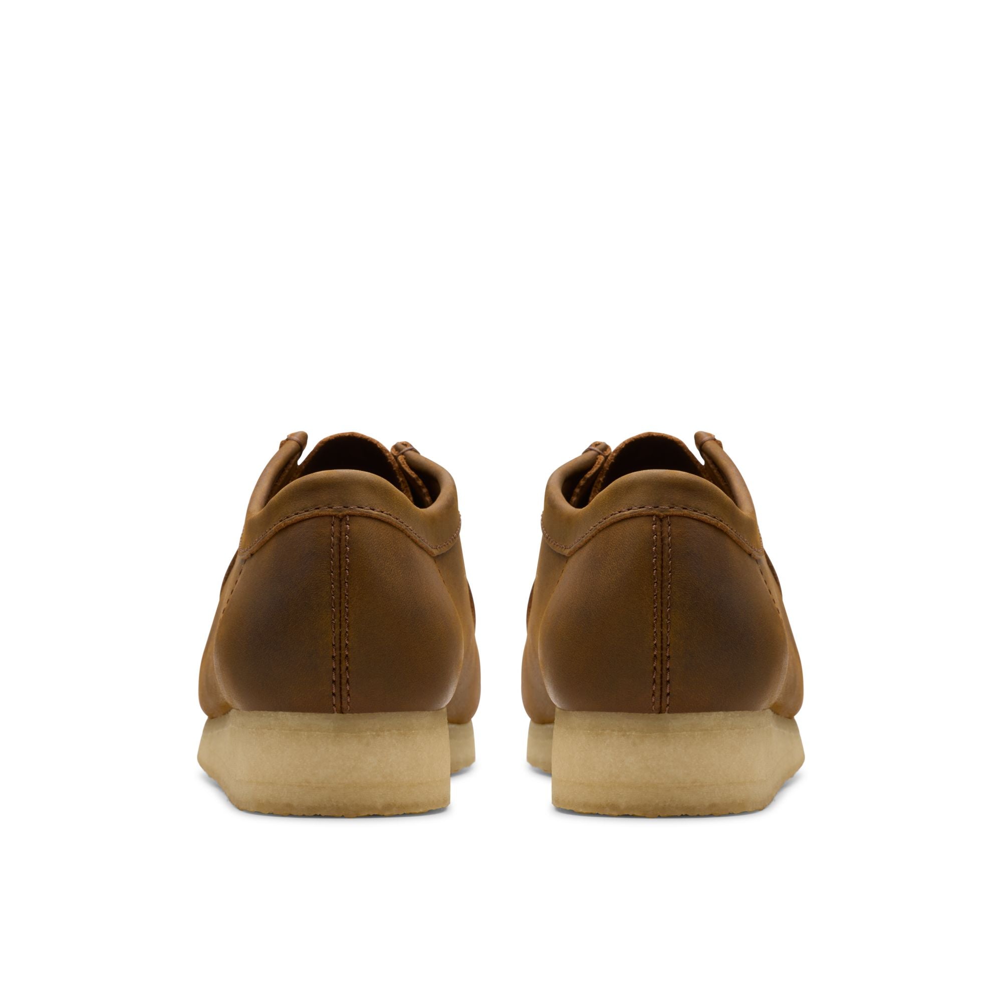 [26156605] MENS CLARKS WALLABEE LOW - BEESWAX