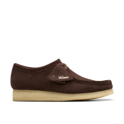 Clarks Originals Wallabee Low Dkbrown Men's Dkbrown Suede Casual Shoes