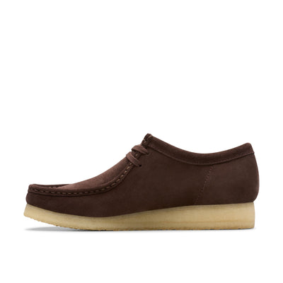 Clarks Originals Wallabee Low Dkbrown Men's Dkbrown Suede Casual Shoes