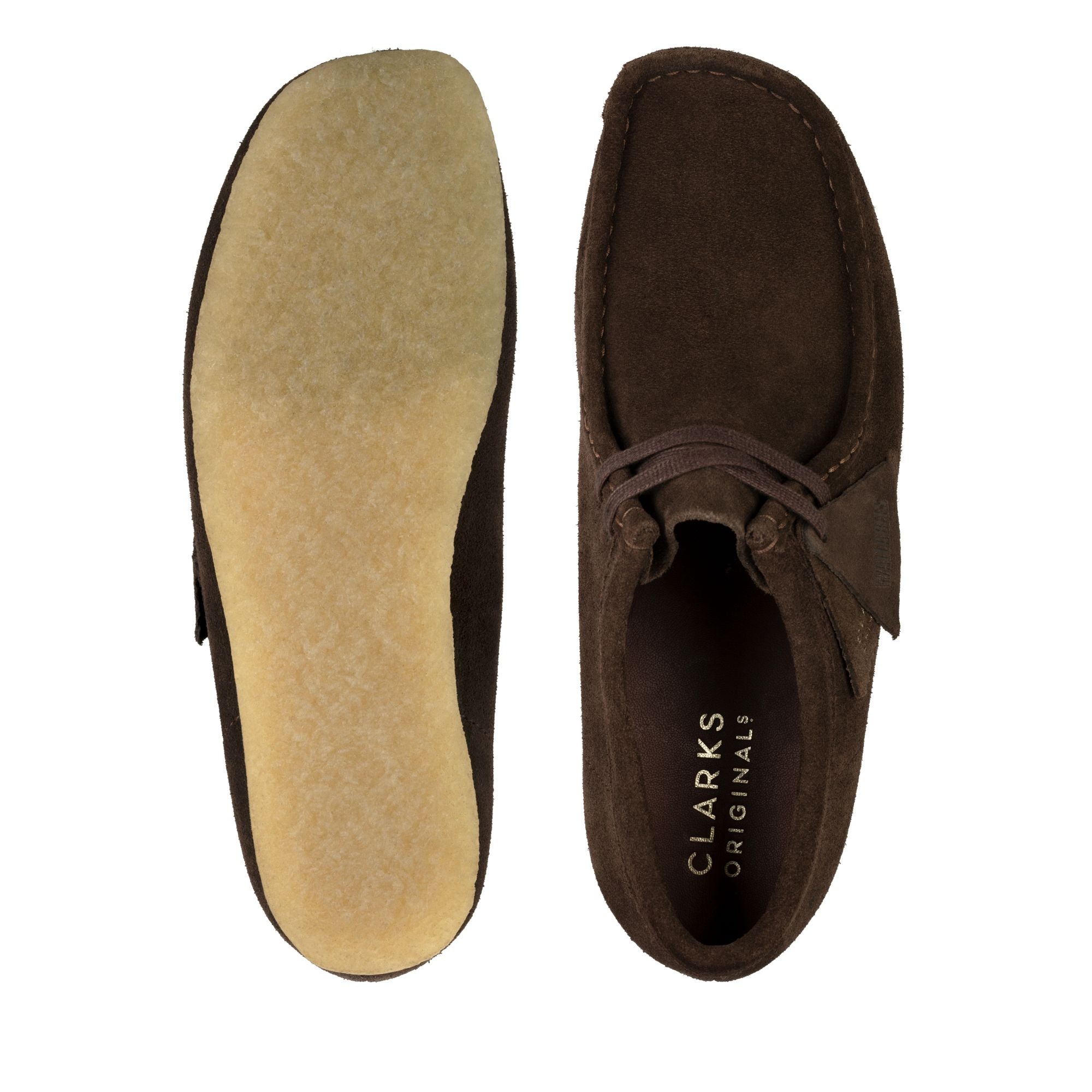 [26149258] Mens Clarks WALLABEE 'DARK BROWN MULTI'
