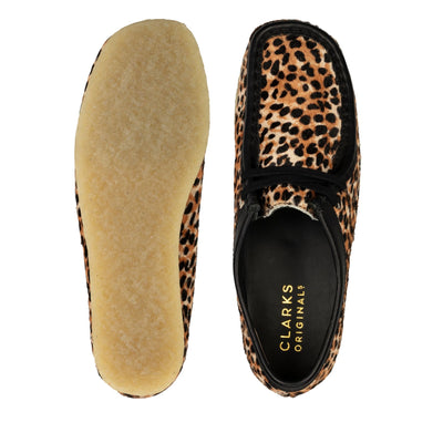 Clarks Originals Wallabee Women's Leopard Print Leather 26160033 — product view 6