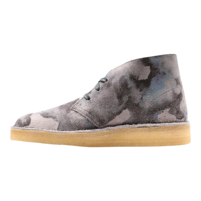 Clarks Originals Desert Coal Men Casual Chukka Boots Blue Camo