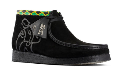 Clarks Originals Wallabee Jamaica Bee Men's Black Multi Suede 26160552 - additional view 2